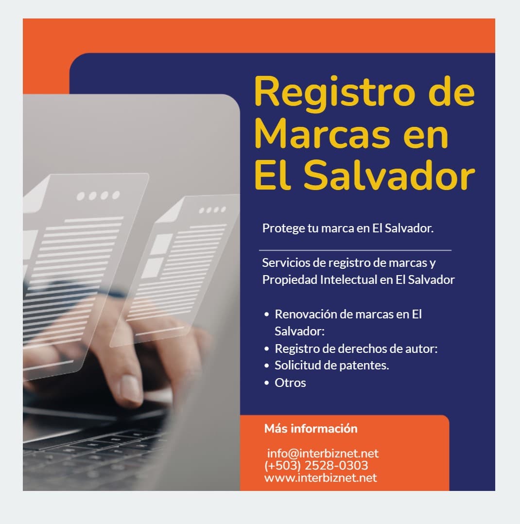 Asesoría para registro de marca en El Salvador - INTERBIZNET